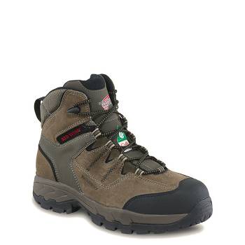 Red Wing Férfi TruHiker 6-inch CSA Safety Toe Vízálló Bakancs Barna